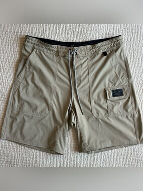 Anetik Men’s Roam Tech Short Khaki 32